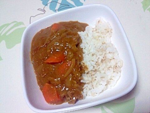 おろし玉ねぎで美味しい♪牛カレー＋＋